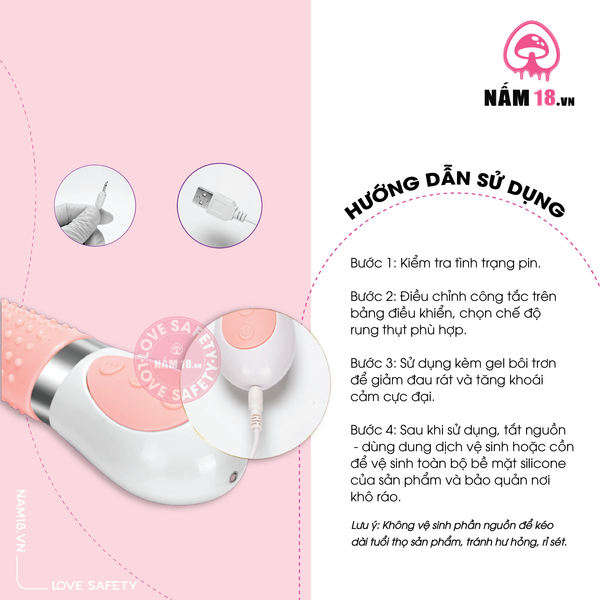 Lưỡi Rung Crazy Tongue Kèm Trứng Rung