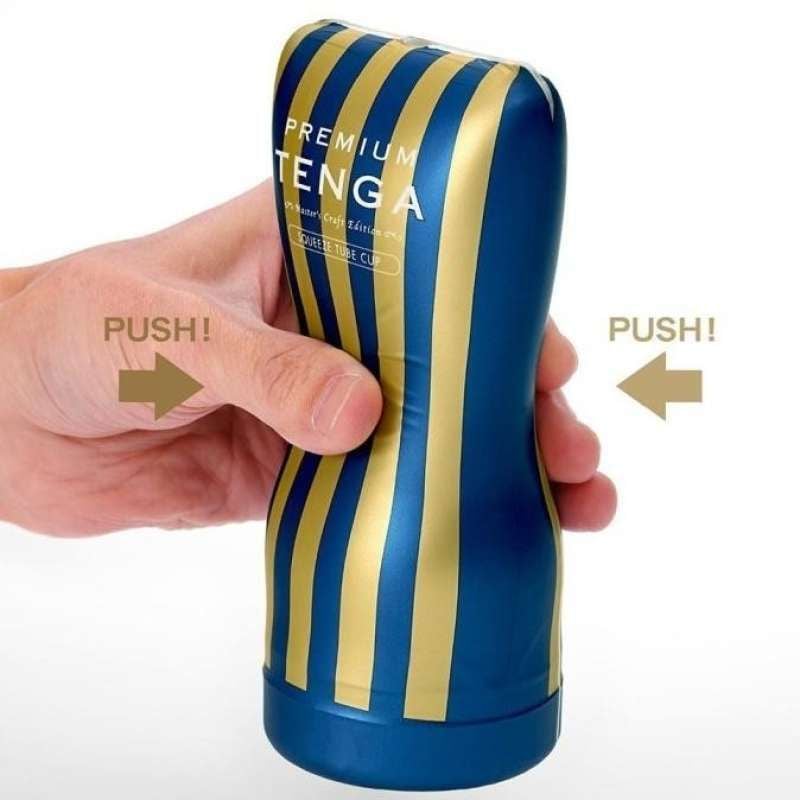  Âm Đạo Giả Cốc Tenga Premium Squeze Tube 
