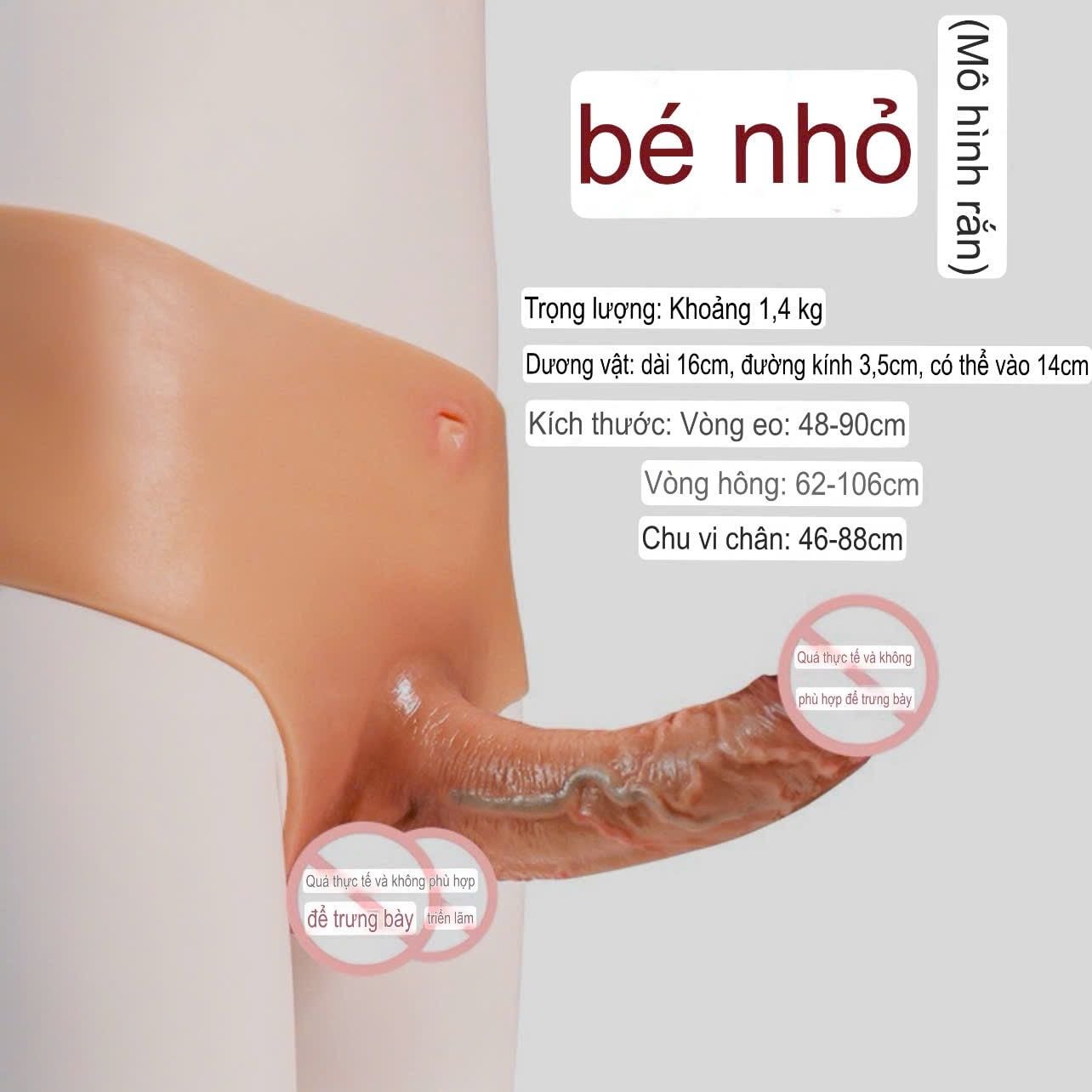  Dương Vật Giả Đặc Ruột Liền Quần Dành Cho Les Jiuai 