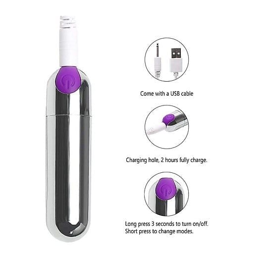  Đạn Rung Yeain Mini 10 Chế Độ Rung 