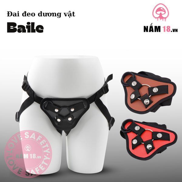 Đai Da Đeo Dương Vật Baile