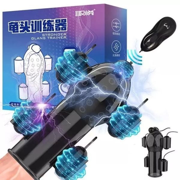 Máy Tập Kích Thích Dương Vật Stronger Glans 5 Chế Độ - Sạc Điện