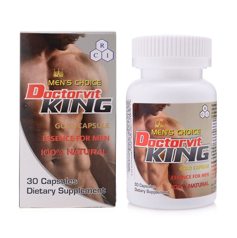  Viên Uống Bổ Thận, Tăng Testosterone Doctorvit King - Hộp 30 Viên 