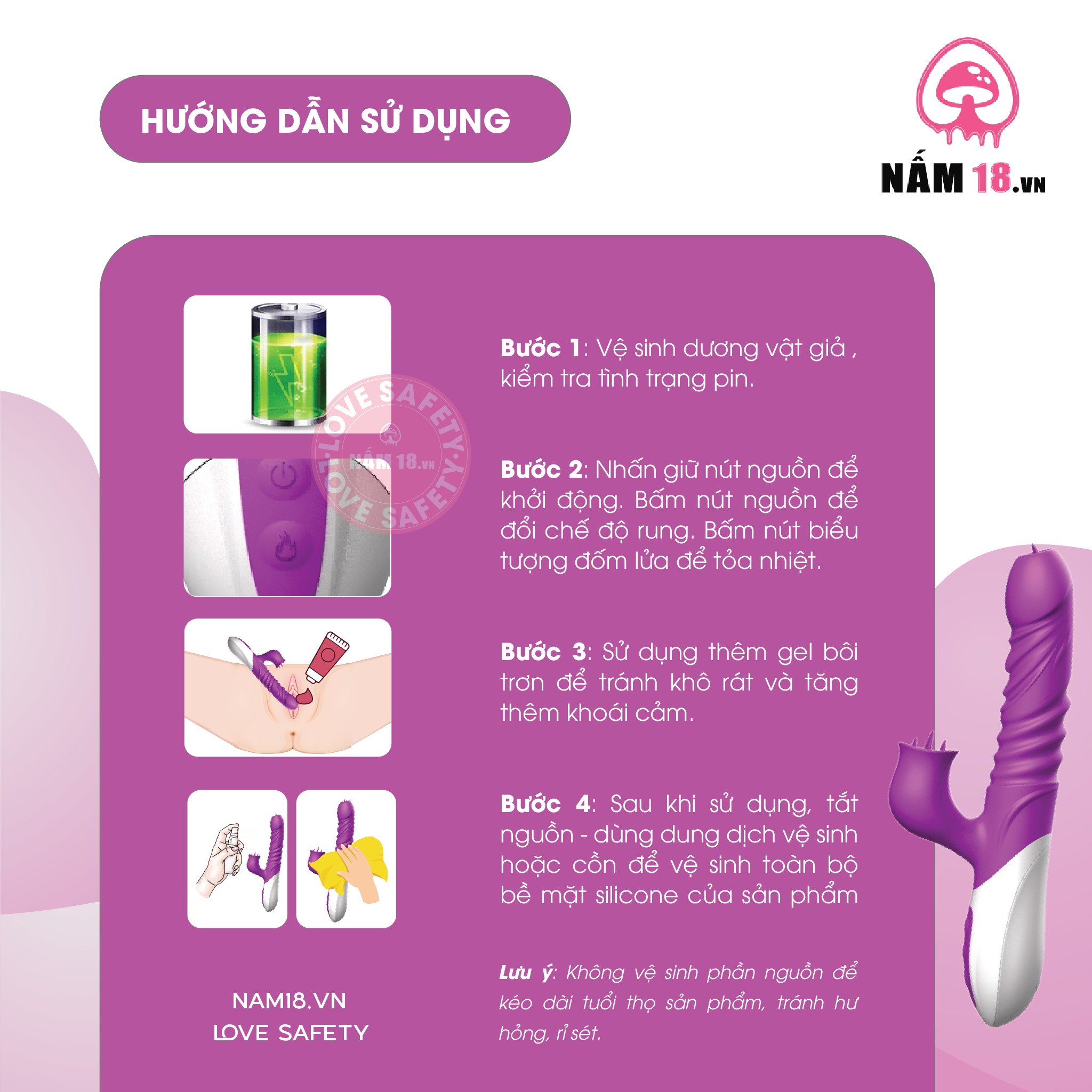  Dương Vật Giả Fox Tỏa Nhiệt Rung Thụt Ngoáy 10 Chế Độ 