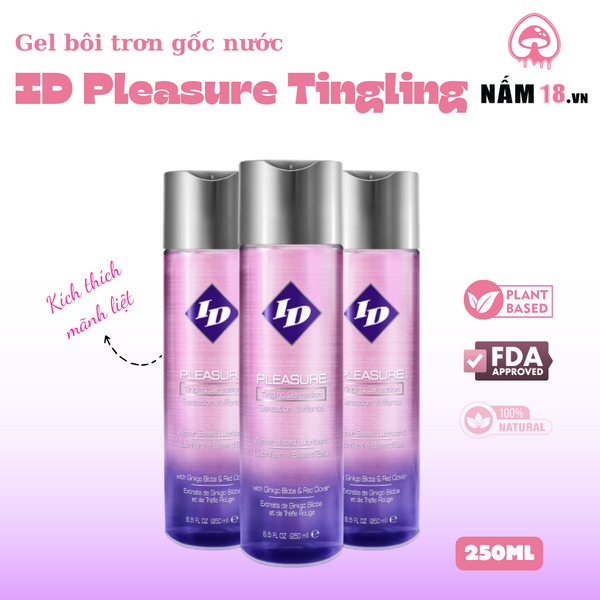 Gel Bôi Trơn Tăng Khoái Cảm ID Pleasure Tingling