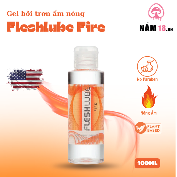 Gel Bôi Trơn Ấm Nóng Fleshlube Fire