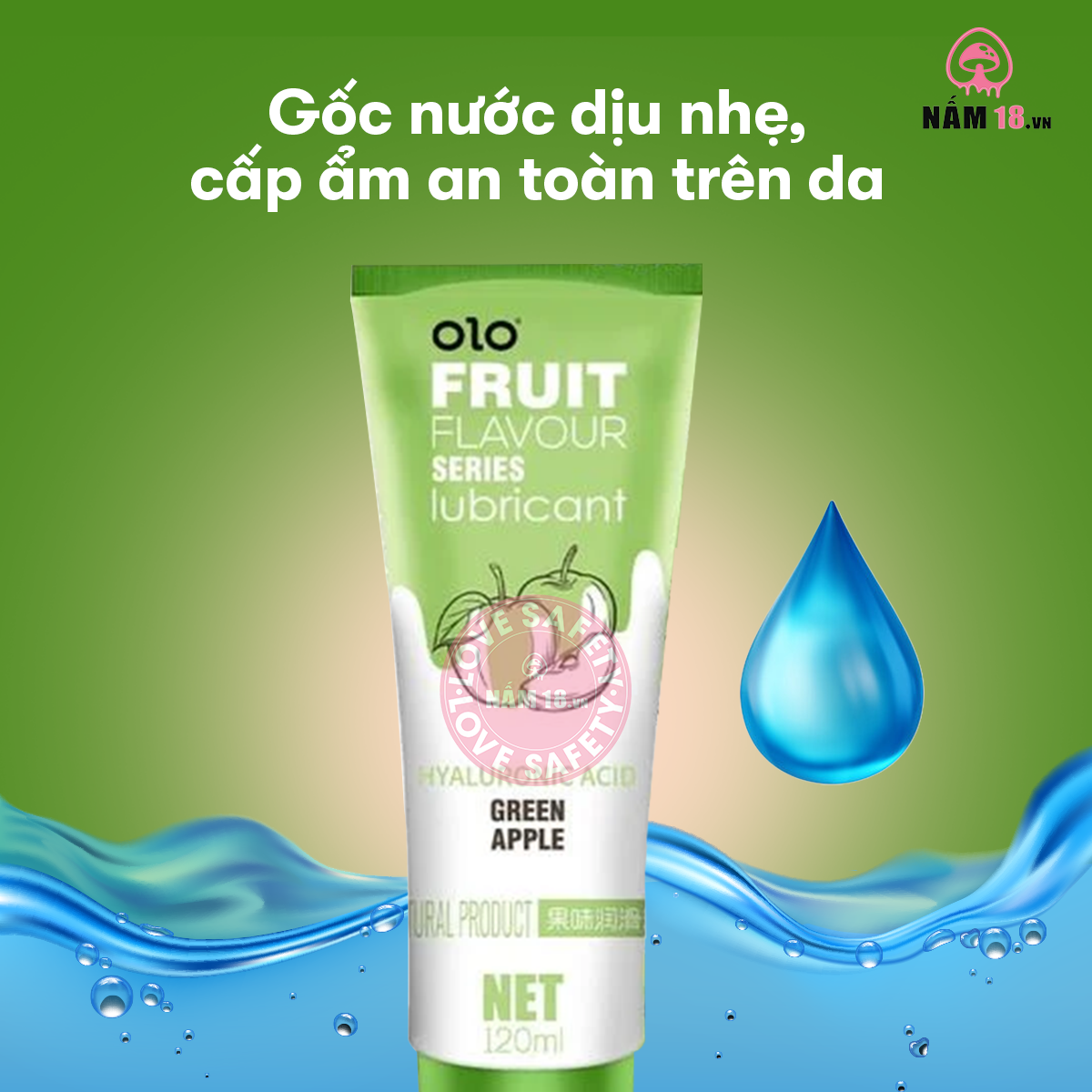  Gel Bôi Trơn Olo Fruit Flavour Hương Trái Cây 