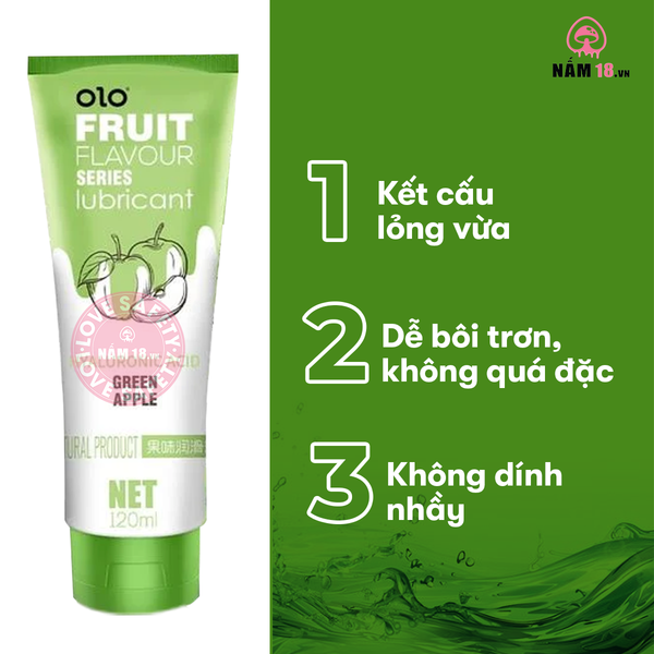 Gel Bôi Trơn Olo Fruit Flavour Hương Trái Cây