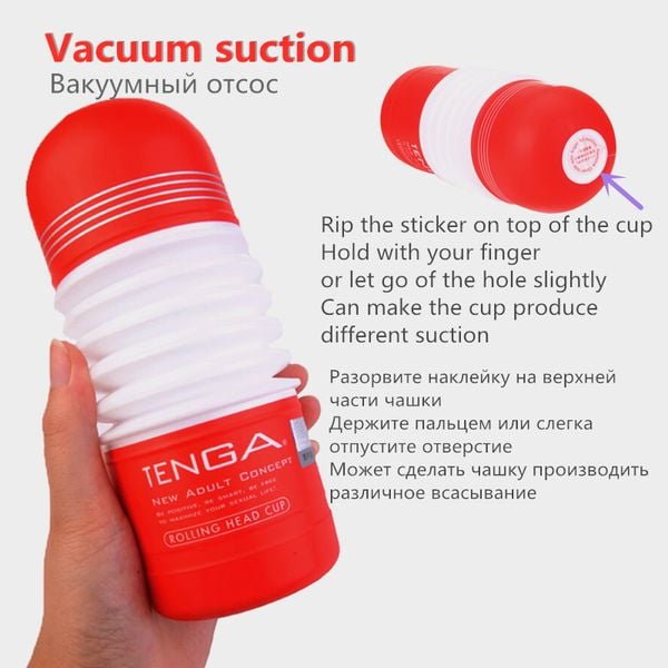 Âm Đạo Giả Cốc Tenga Rolling Head