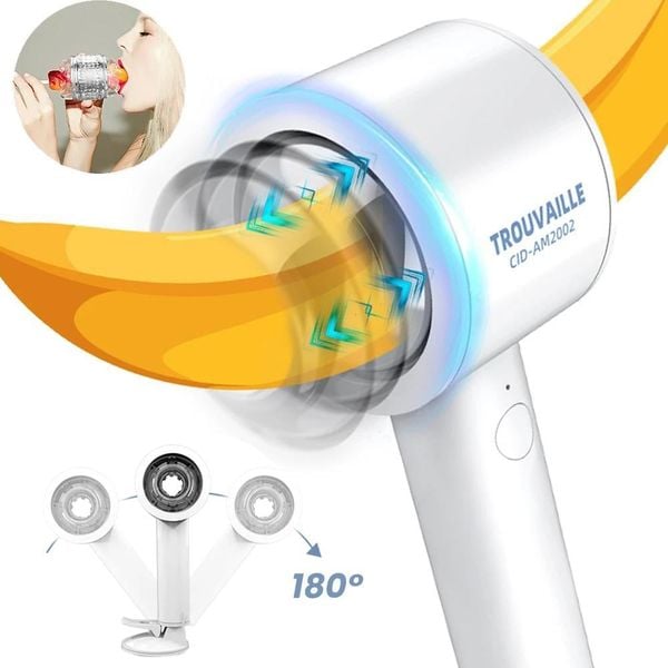 Âm Đạo Giả Dính Tường Trouvalle 3 Chế Độ Sục