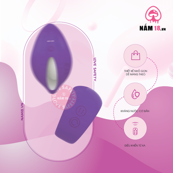 Trứng Rung Quần Lót Jasmine 12 Chế Độ Rung