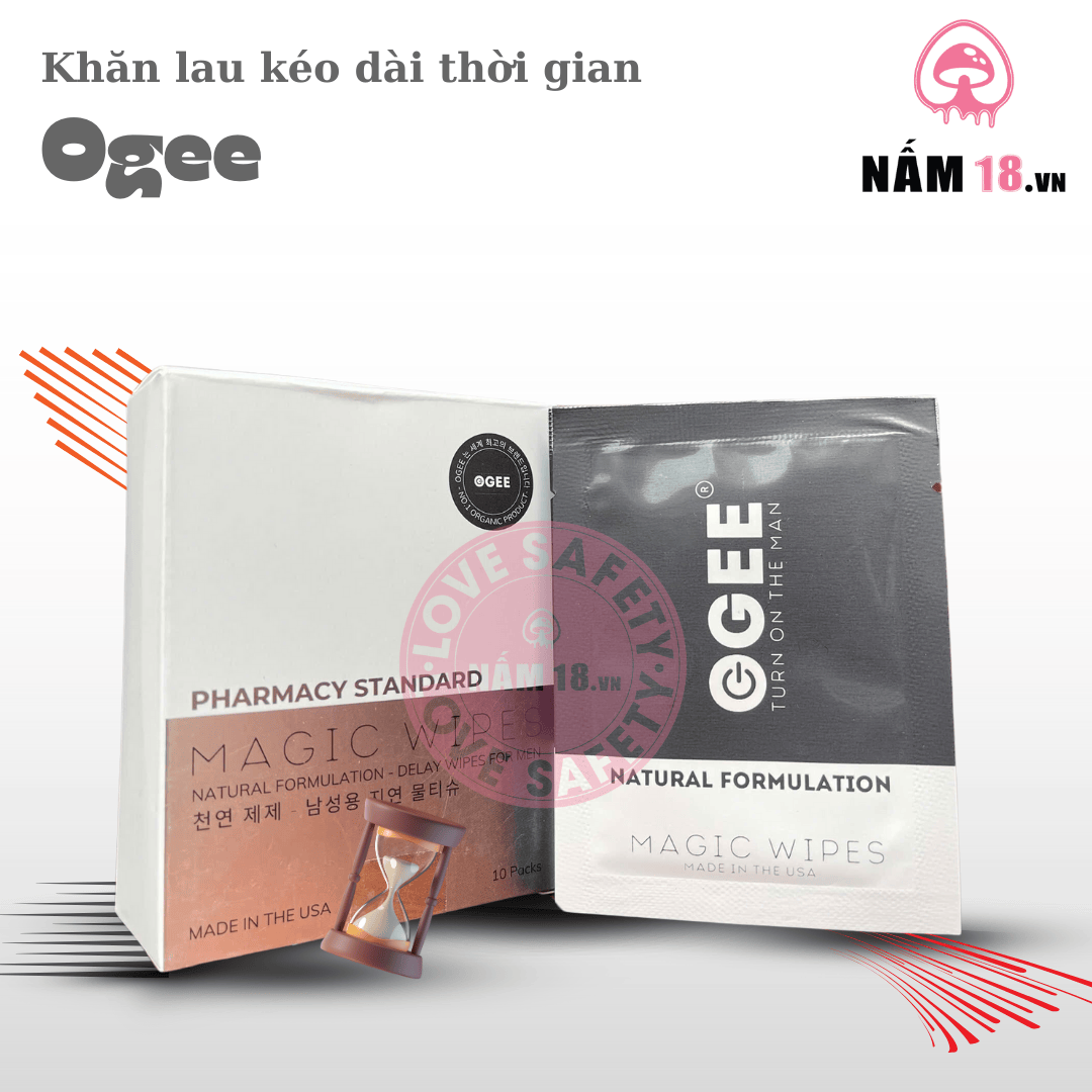  Khăn Lau Kéo Dài Thời Gian Ogee 