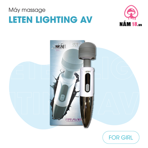 Máy Massage Kích Thích Điểm G Leten Lighting AV - Sạc Điện