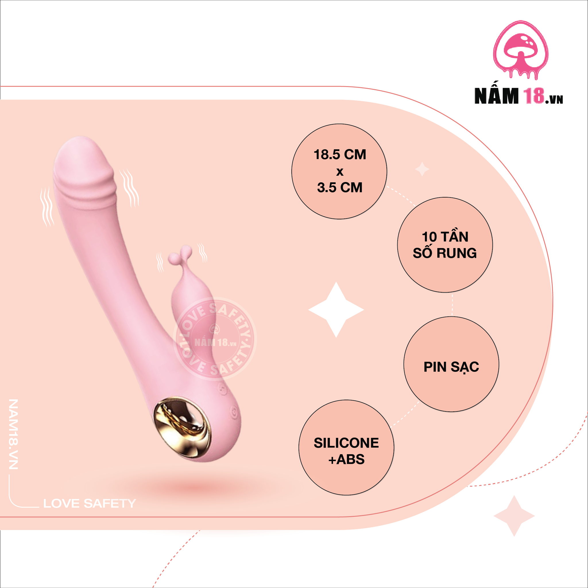 Dương Vật Giả Lilo We Love Rung 10 Chế Độ 