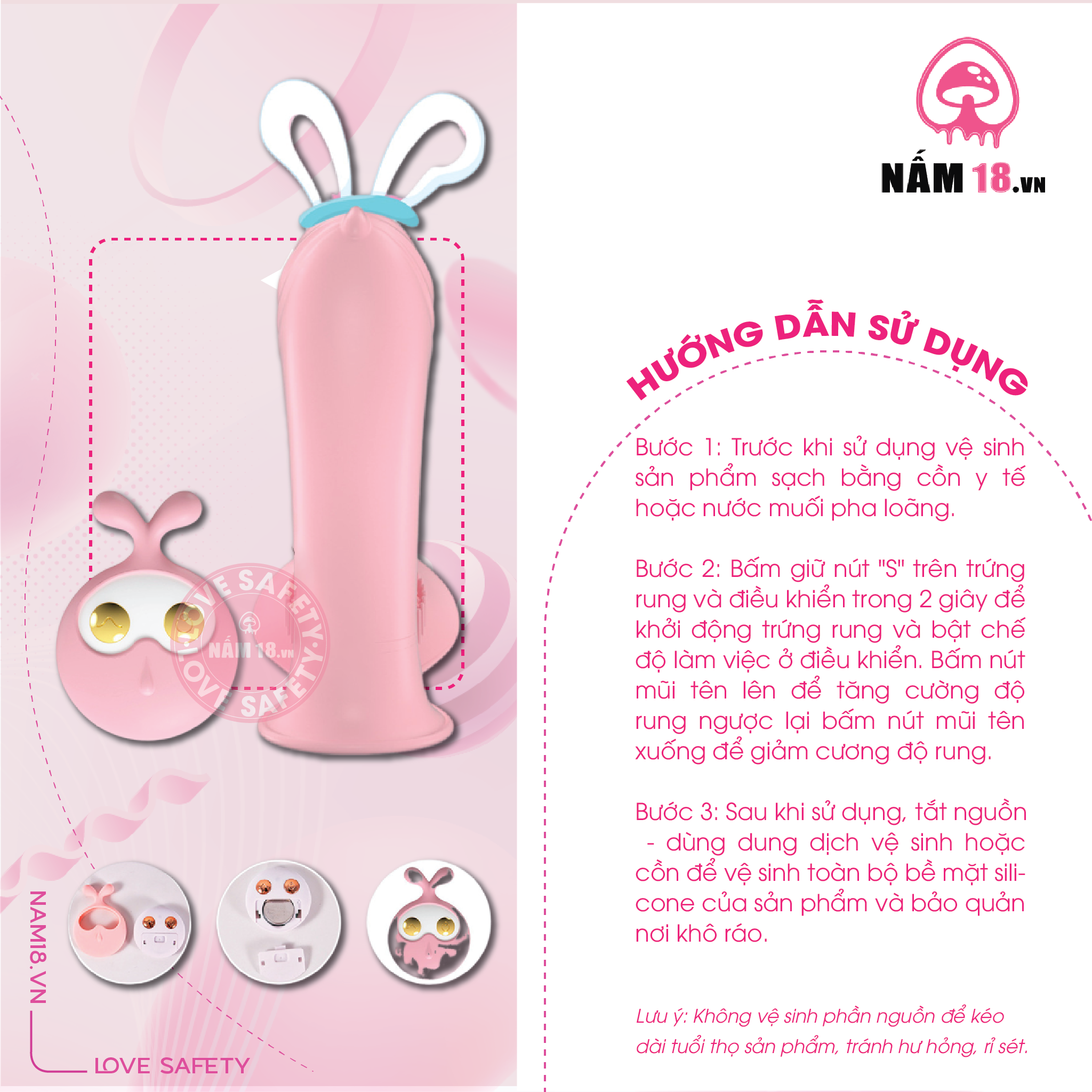  Trứng Rung Lilo We Love 10 Chế Độ Rung 