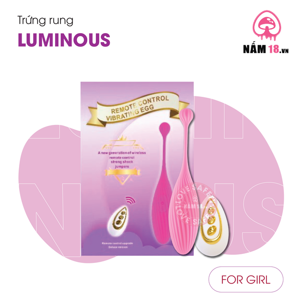 Trứng Rung Luminous 10 Chế Độ Rung