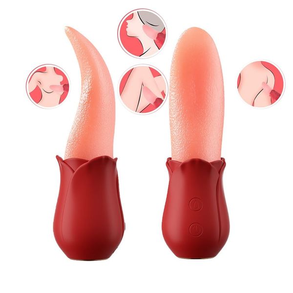 Lưỡi Rung Liếm Tongue V1 10 Chế Độ Rung - Sạc Điện