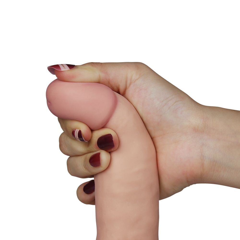  Dương Vật Dính Tường Lovetoy Ultra Soft Dude 7.5 Có Rung 