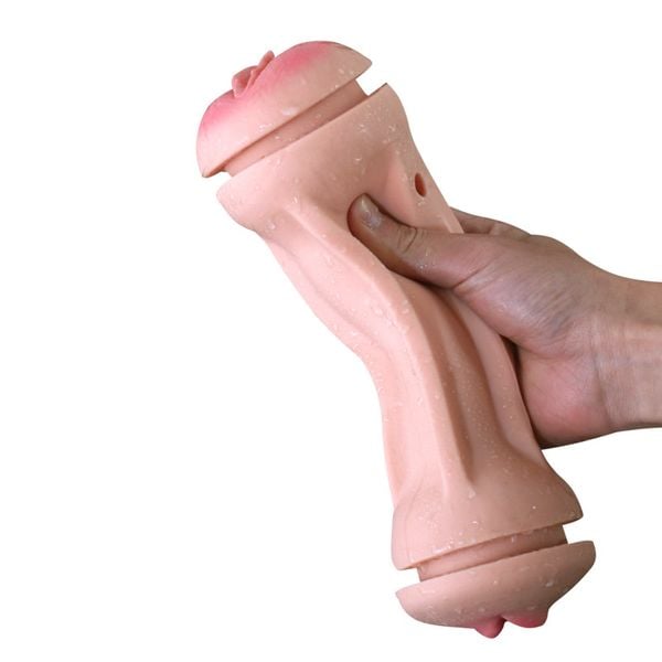 Âm Đạo Giả Jiuai 2 Đầu Có Tiếng Rên, Rung 8 Chế Độ