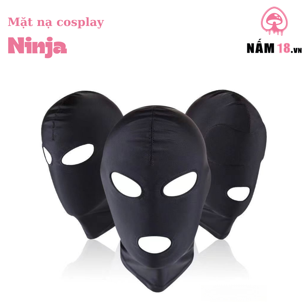  Mặt Nạ Cosplay Ninja Style BDSM 