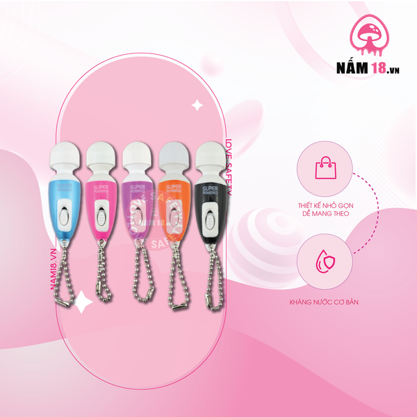 Chày Rung Dạng Móc Khóa Mini