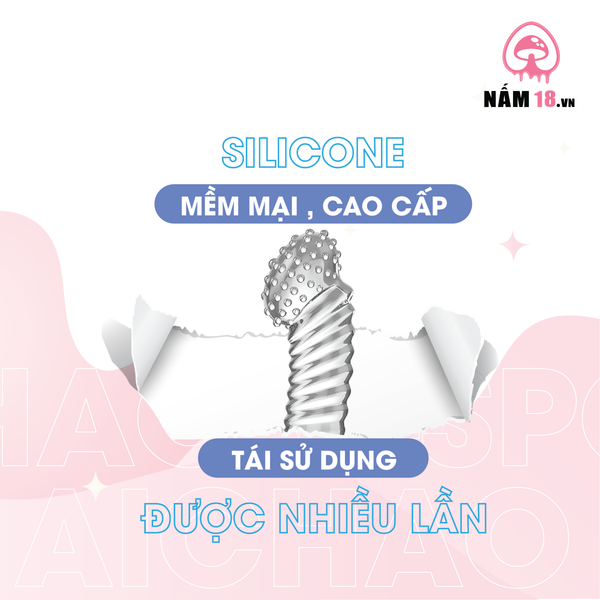 Bao Cao Su Ngón Tay Gân Gai Lớn Aichao G Spot 2 - Hộp 1 Cái