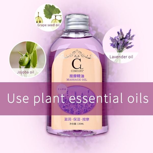 Gel Dầu Massage Body Cokelife Laveder Oil - Chai 130ml