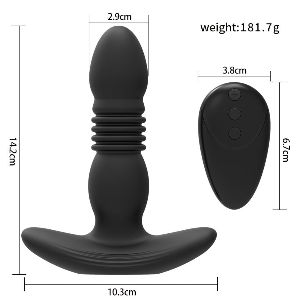  Máy Rung Hậu Môn MizzZee 10 Chế Độ Rung Thụt 
