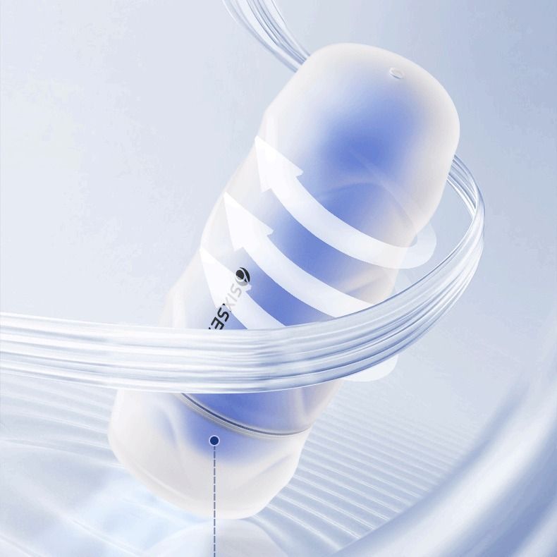  Âm Đạo Giả Cốc Sixsex Silicone Siêu Mềm 