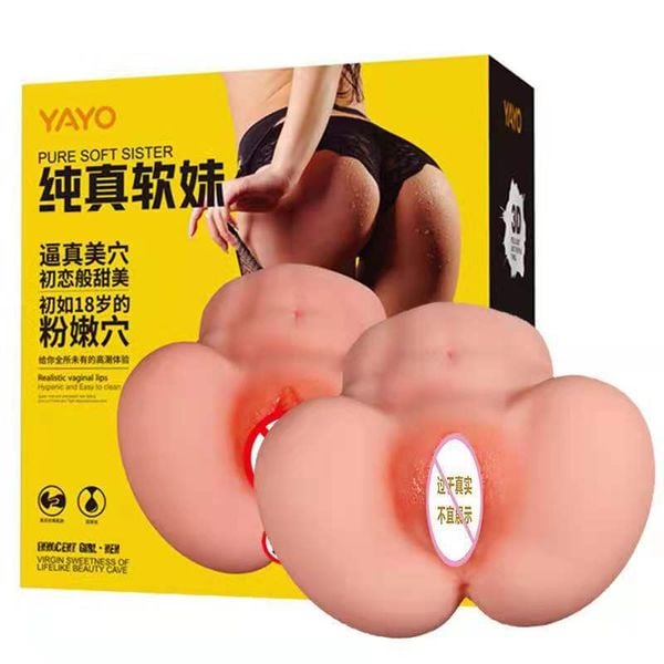  Búp Bê Bán Thân Silicone Yayo Rung Đa Chế Độ 1kg5 