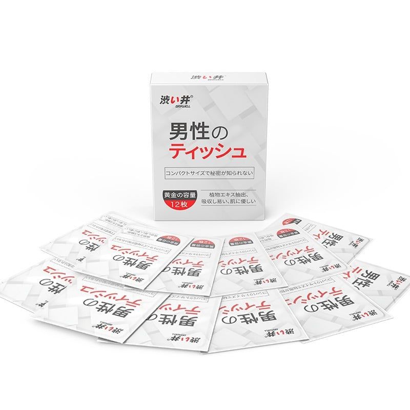  Khăn Lau Kéo Dài Thời Gian Drywell Wipes - Hộp 12 Cái 