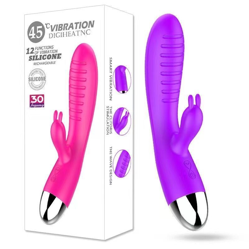 Dương Vật Giả Vibration Có Nhánh 12 Chế Độ Rung 