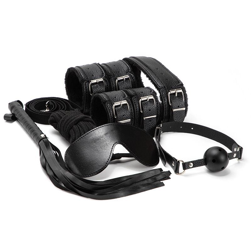  Bộ Dụng Cụ Bạo Dâm SM Set 10 Món BDSM 