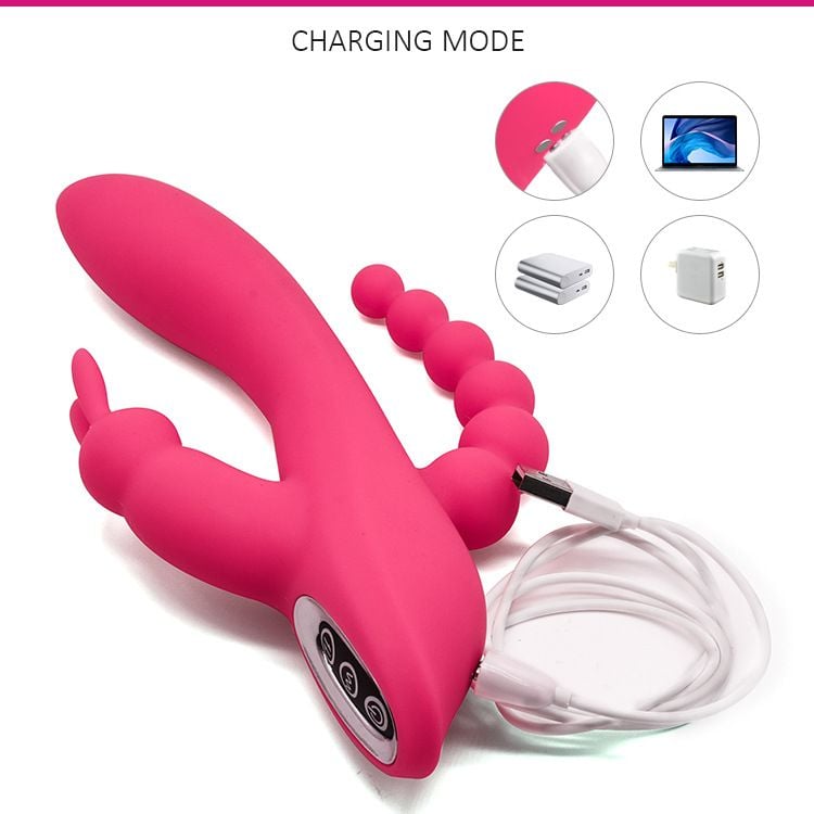  Dương Vật Giả Private 3in1 7 Chế Độ Rung 