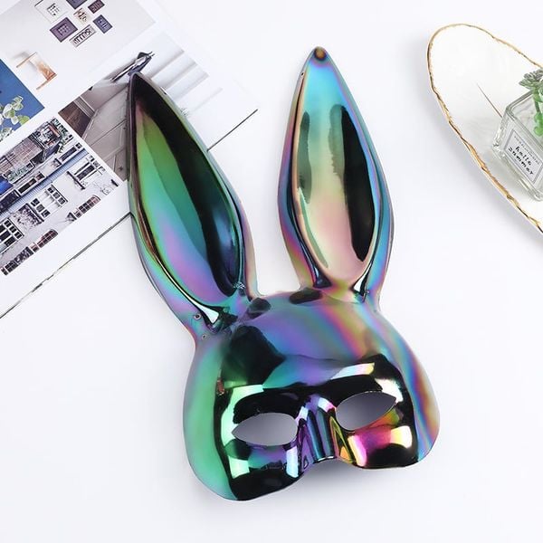 Mặt Nạ Playboy Cosplay Tai Thỏ BDSM