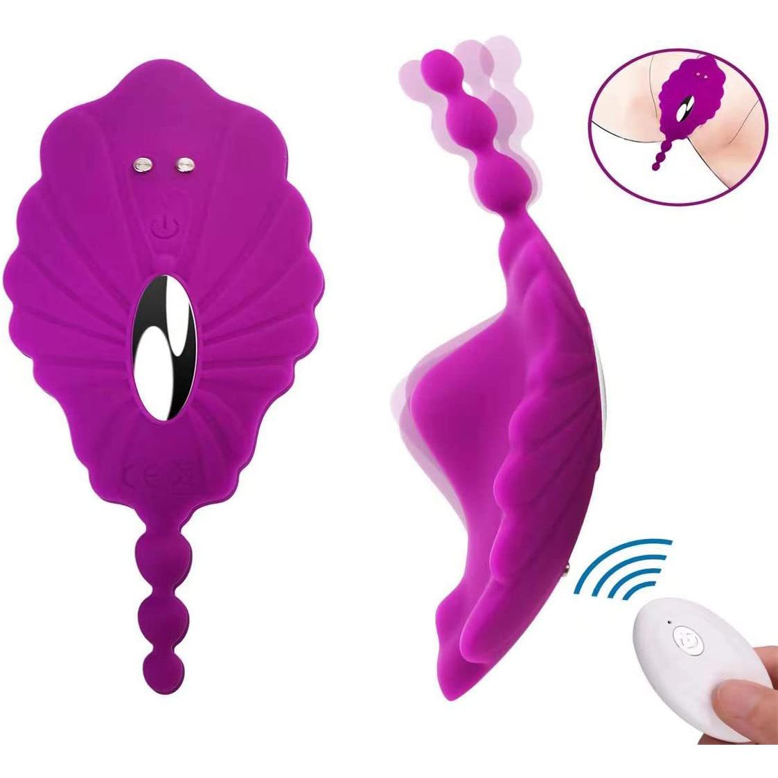  Trứng Rung Quần Lót Seashell 8 Chế Độ Rung 