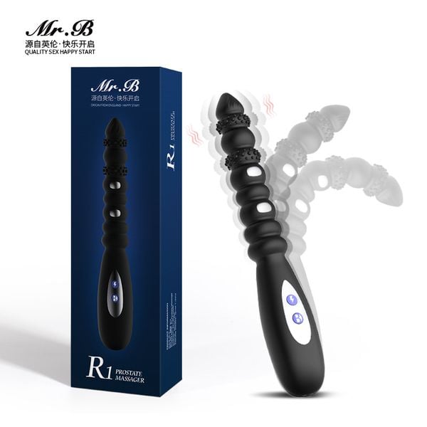 Que Rung Hậu Môn MrB R1 10 Chế Độ Rung Kích Xung Điện