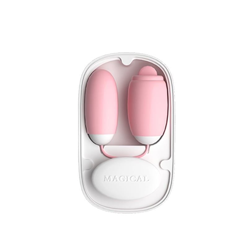  Trứng Rung Magic Box Có Lưỡi Liếm 12 Chế Độ Rung 