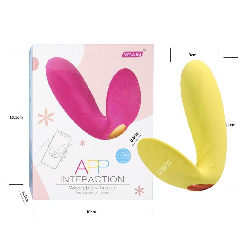  Trứng Rung Yeain Wearable Vibrator Điều Khiển App 