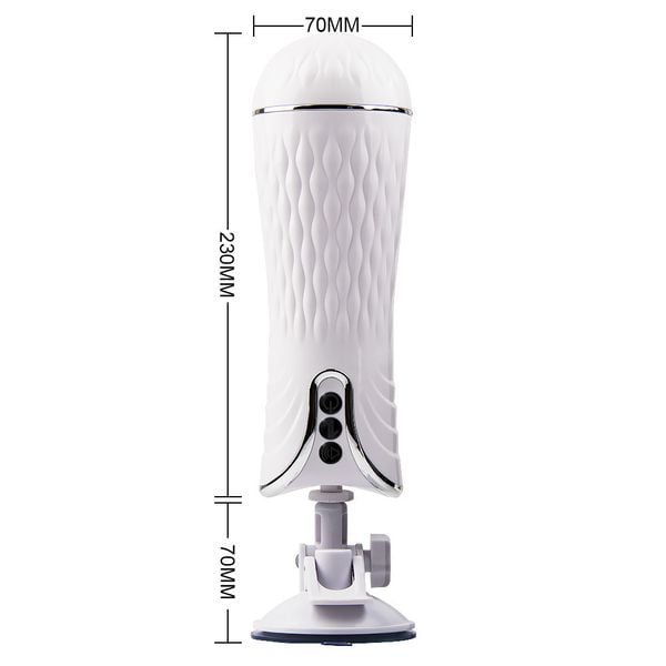 Âm Đạo Giả Dính Tường Cool Cup 12 Chế Độ Rung Rên