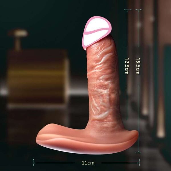 Trứng Rung Dildol Soft Tỏa Nhiệt 10 Chế Độ Rung Thụt
