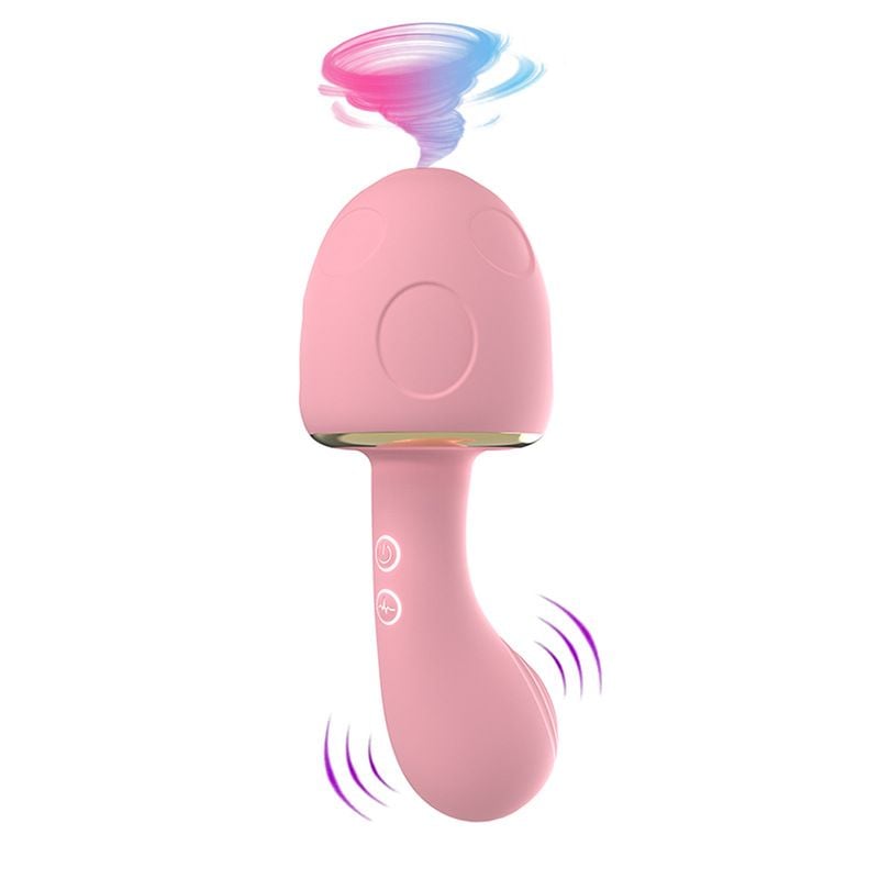  Chày Rung Mushroom Tỏa Nhiệt 10 Chế Độ Rung Bú 