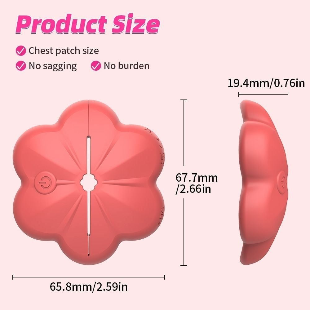  Kẹp Vú Kích Thích Đầu Ti Breast Clamp 10 Chế Độ Rung 