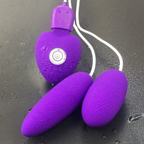  Trứng Rung MizzZee 2 Đầu Rung Đa Chế Độ 