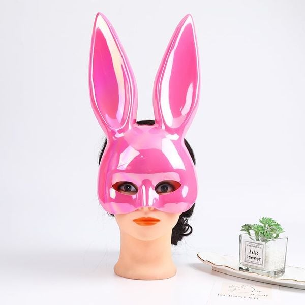 Mặt Nạ Playboy Cosplay Tai Thỏ BDSM