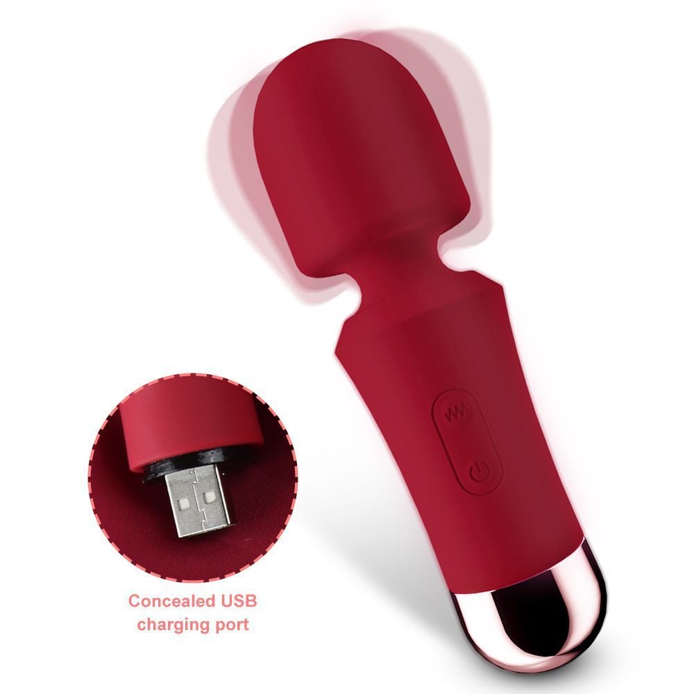  Chày Rung AV Mini 10 Chế Độ Rung 