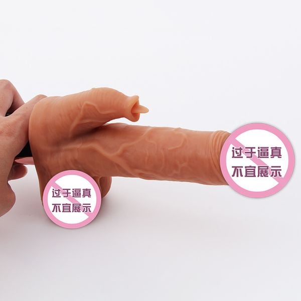Dương Vật Giả Didol Có Nhánh Tỏa Nhiệt Rung Thụt Đa Chế Độ