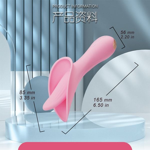 Lưỡi Rung Liếm Omysky 10 Chế Độ Rung