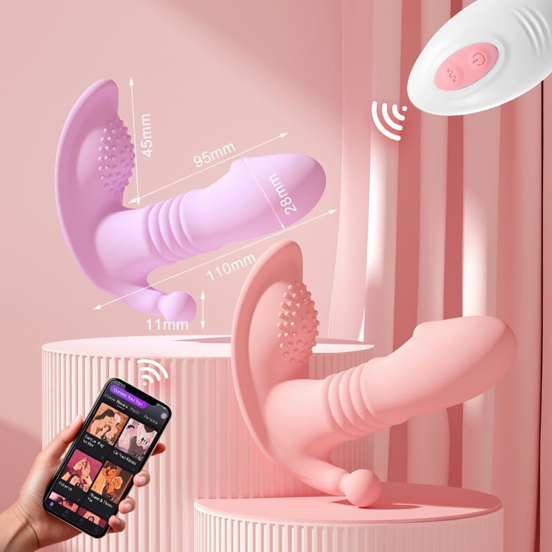  Trứng Rung Retractable Jumping 3in1 