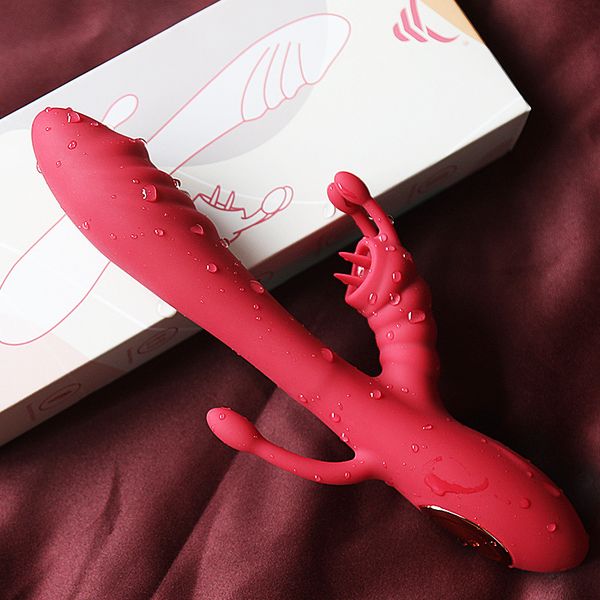 Dương Vật Giả Lust 3in1 Tỏa Nhiệt 12 Chế Độ Rung